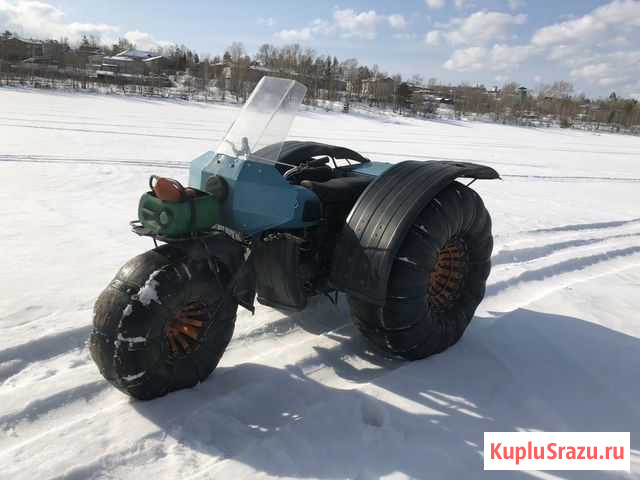 Снегоход болотоход вездеход колеса низкого давлени Братск - изображение 1