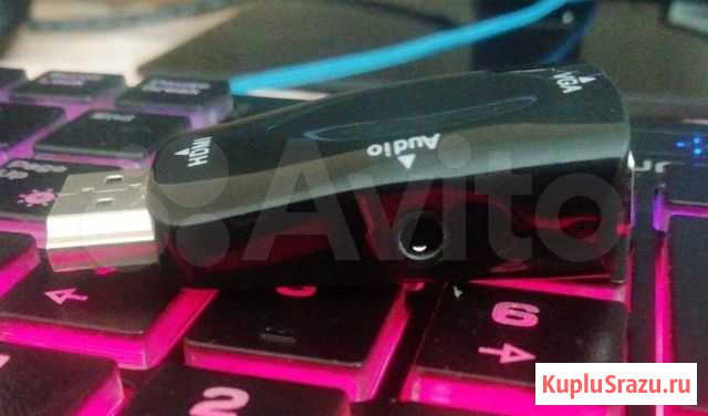 Переходник VGA hdmi с аудио Саранск - изображение 1
