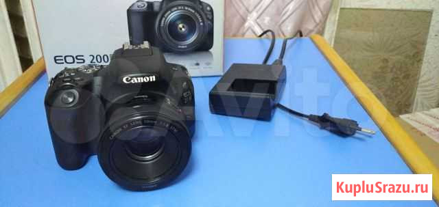 Сanon EOS 200D, объектив 50mm 1.8 STM Набережные Челны - изображение 1