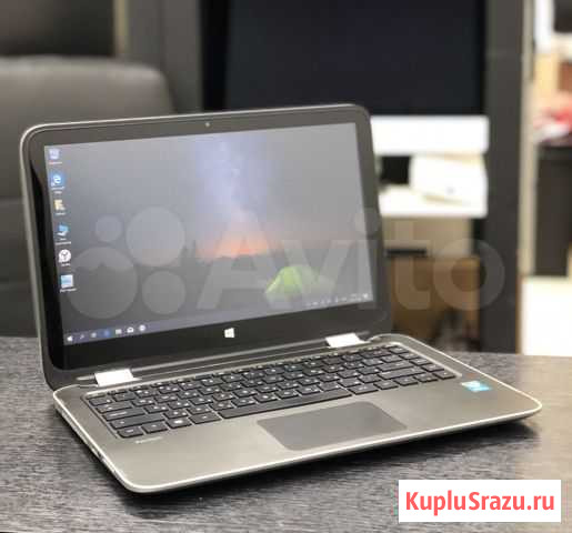 HP i3/6гб/ssd240 трансформер, ips, сенсор Ростов-на-Дону - изображение 1