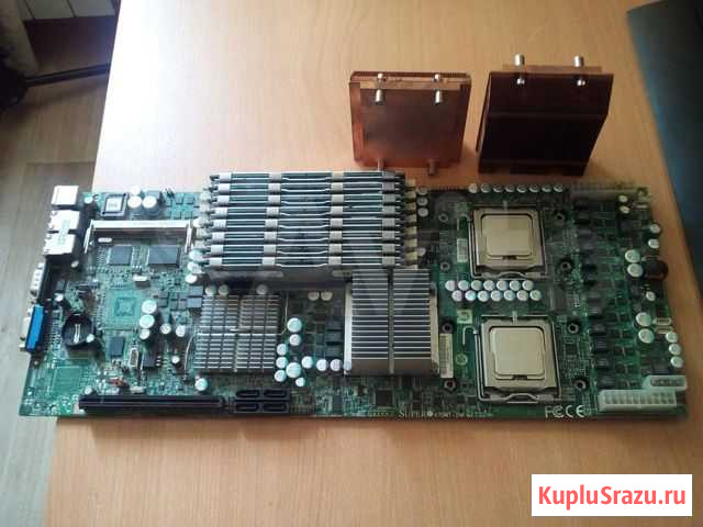 Сервер Supermicro,2 cpu,32 Гб озу,PCI-E x16 2.0 Иркутск - изображение 1