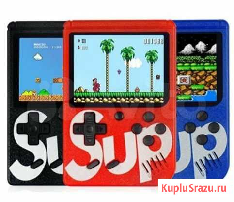 Портативная приставка Dendy (sup) 400 игр в 1 Зеленодольск - изображение 1