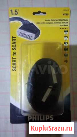 Новый Кабель scart to scart super винтаж Тула - изображение 1