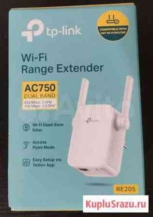 TP-Link AC750, RE205 Повторитель беспроводного сиг Нижний Новгород