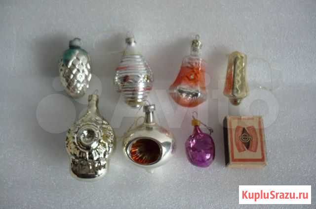 Елочные игрушки СССР (стекло, 60-70 гг.) Самара - изображение 1