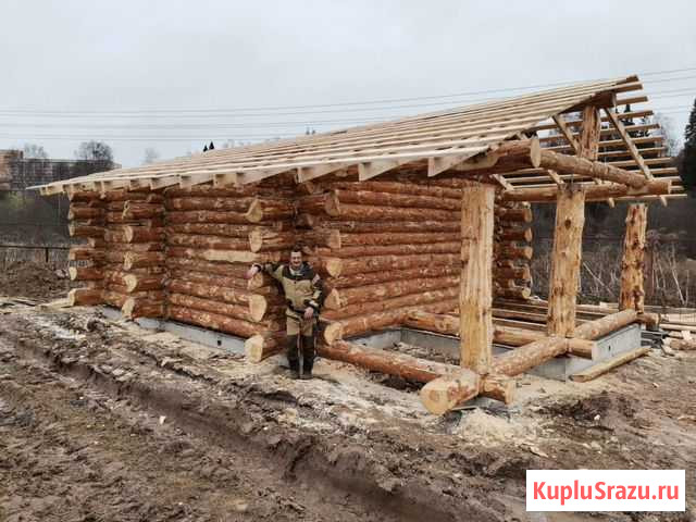 Рубка срубов крупного диаметра Нижний Новгород - изображение 1
