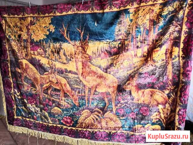 Винтажный ковёр из плюша Чита - изображение 1