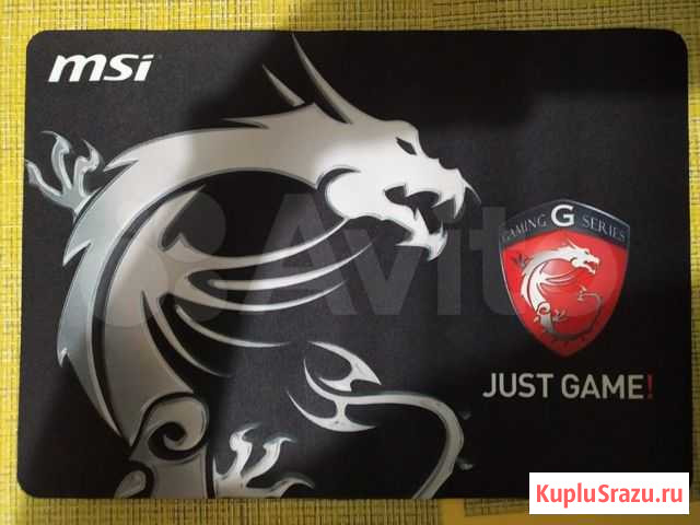 Коврик игровой MSI Dragon резиновый Ульяновск - изображение 1