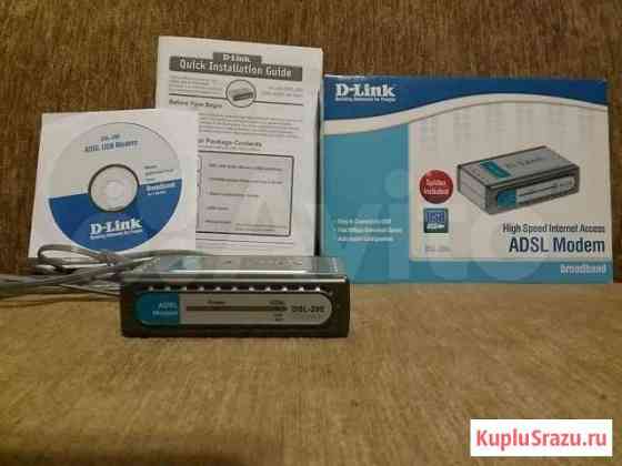 Модем D-Link adsl DSL-200 Северодвинск