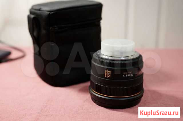 Объектив Sigma 50 mm 1.4 ex dg nikkor Санкт-Петербург - изображение 1