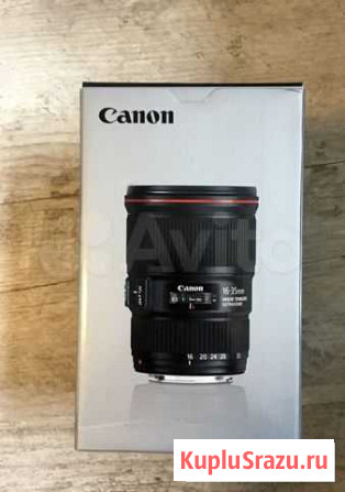 Новый Canon EF 16-35mm f/4L IS USM Москва - изображение 1