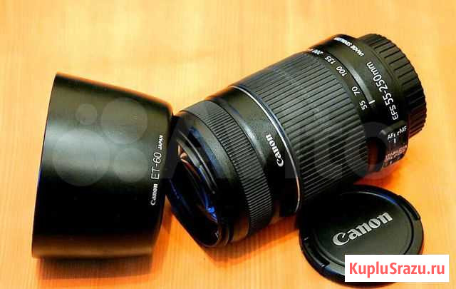 Canon 55-250mm f/4-5.6 is II Санкт-Петербург - изображение 1