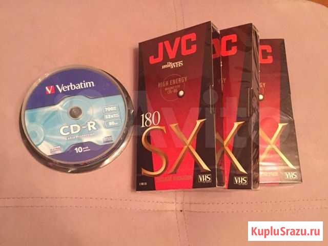 CD-R диски запечатанные, JVC Москва - изображение 1