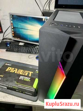 Игровой компик на GTX 1050 Ti (8ядер/8Gb/SSD) Южноуральск - изображение 1