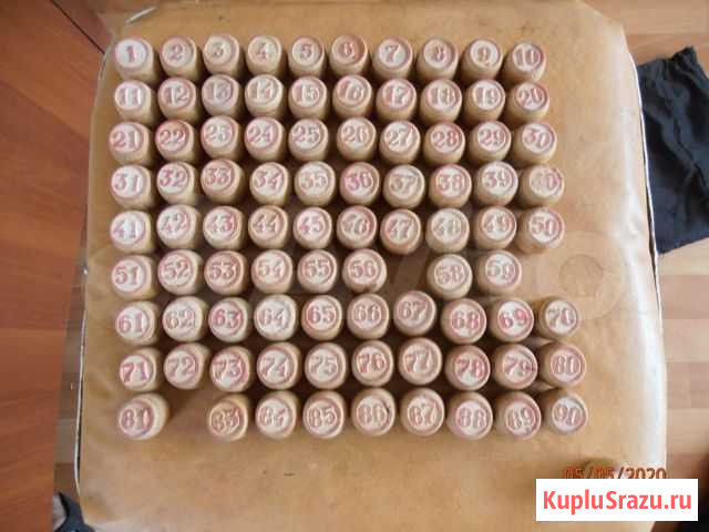 Бочонки+1комплект карточек(Русское лотто)(СССР)(2 Липецк - изображение 1
