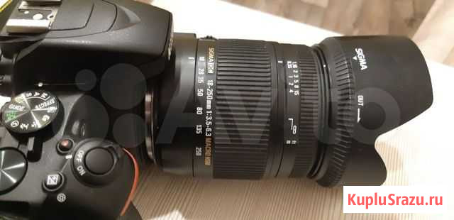 Обьектив Sigma 18-250 DC Macro OS HSM for Nikon Губкин - изображение 1