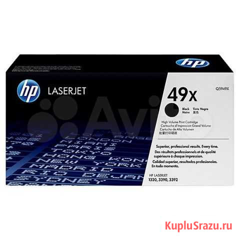 Картридж HP Q5949X оригинальный Советская Гавань - изображение 1