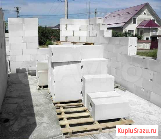 Газобетон D500 250мм Агалатово - изображение 1