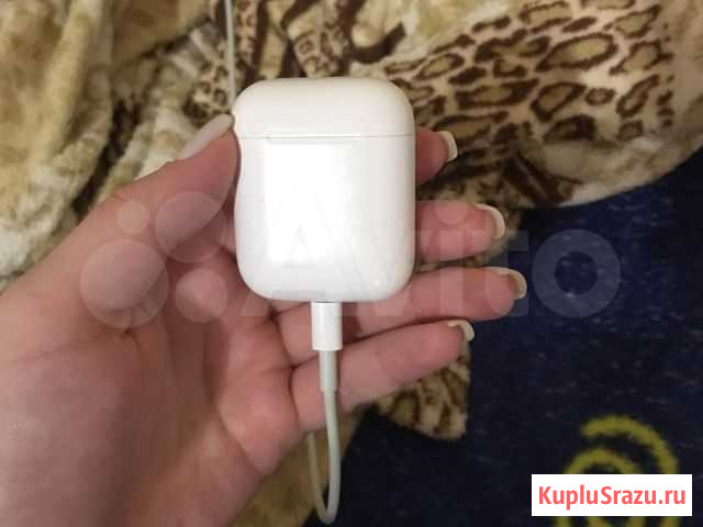 Наушники apple airpods оригинал2го поколения Краснодар - изображение 1