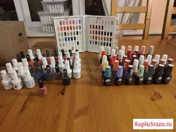 Гель лаки CND, OPI, Gelish коллекция 72 штуки Ватутинки