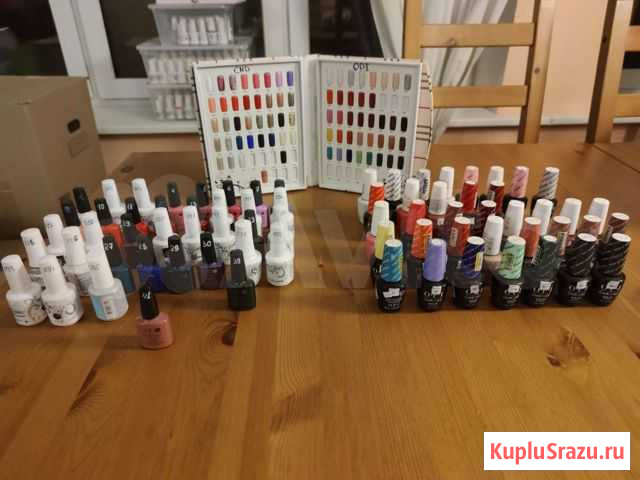 Гель лаки CND, OPI, Gelish коллекция 72 штуки Ватутинки - изображение 1