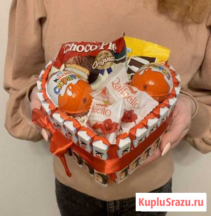 Тортик из киндеров в форме сердца Казань - изображение 1