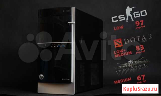 Пк. A10-5800k/hd 6770/8gb ddr3/ssd 120/hdd 500 Екатеринбург - изображение 1