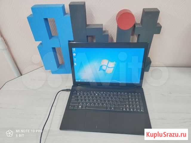Надёжный ноутбук Asus pentium 4gb 500gb Рубцовск - изображение 1