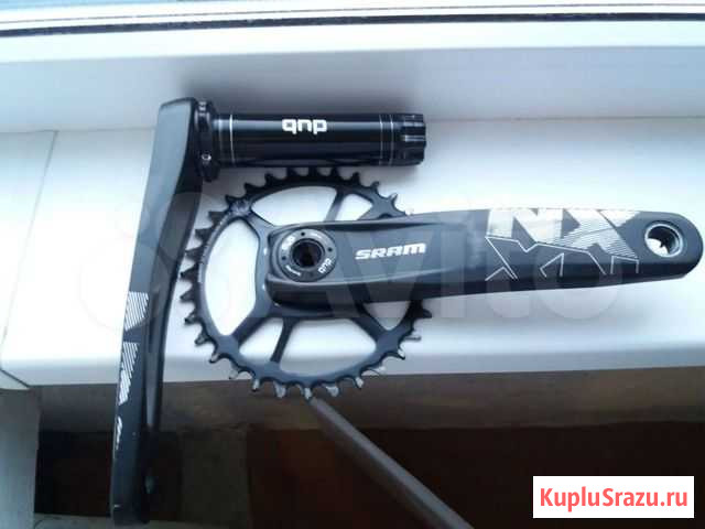 Система шатунов Sram NX eagle boost DUB, DM 32T Воронеж - изображение 1