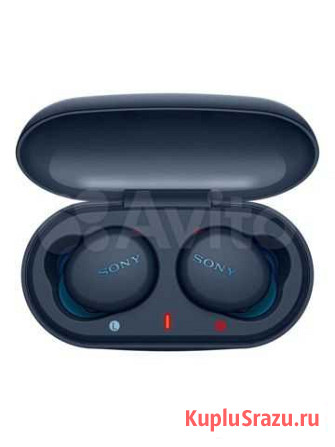 Sony wf-xb700 синий Чита - изображение 1