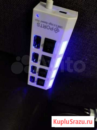 USB хаб 4порта Мытищи - изображение 1