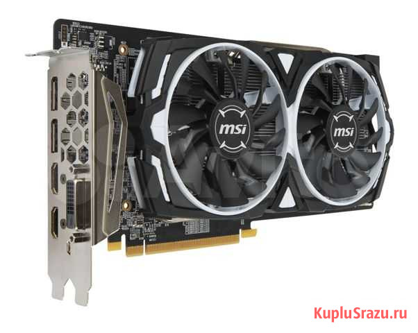 MSI RX 580 armor OC 4 GB Судак - изображение 1