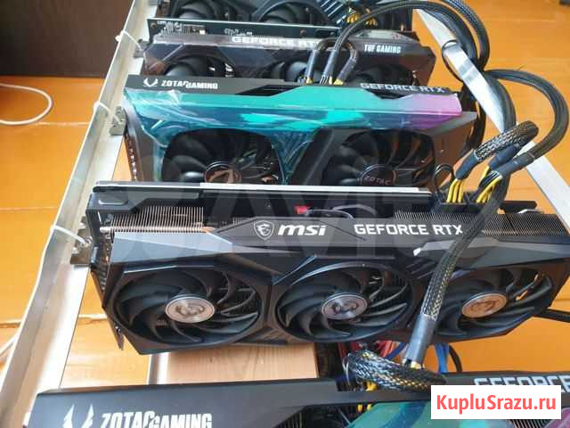 Ферма для майнинга риг RTX 3070 Казань - изображение 1