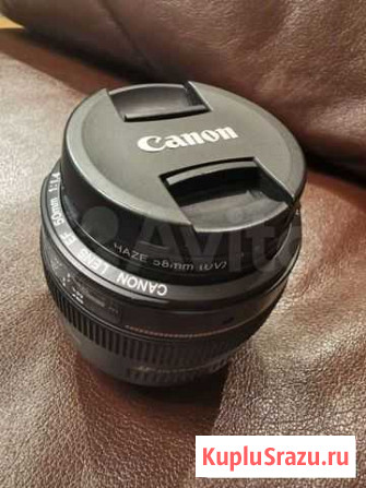 Объектив canon 50mm 1 4 Ростов-на-Дону - изображение 1