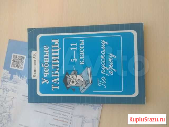 Учебные таблицы по русскому языку 5-11 классов Тольятти - изображение 1