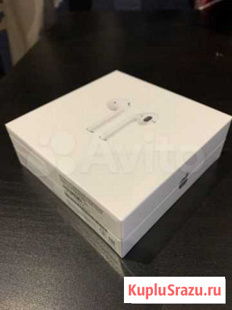 Airpods 2 Новые рст Запечатанные 2 года гарантии Нижний Новгород - изображение 1