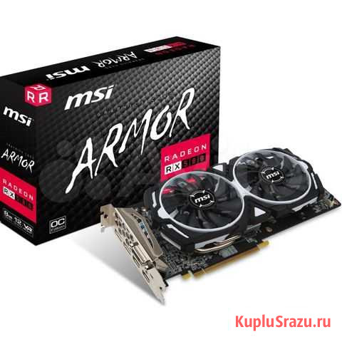 MSI AMD Radeon RX 570 armor 8gb Саратов - изображение 1
