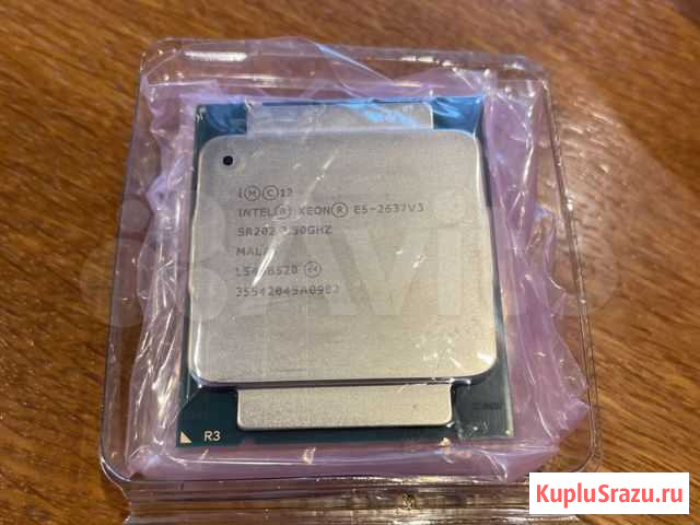 Процессор xeon e5 2637v3 sr202 новый Уфа - изображение 1