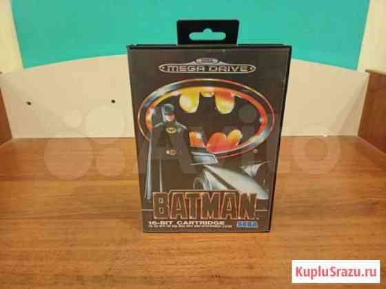 Batman для Sega mega drive Селятино