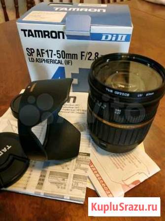 Объективобьектив Tamron sp af17-50mm f/2.8XR DI2 Руза - изображение 1