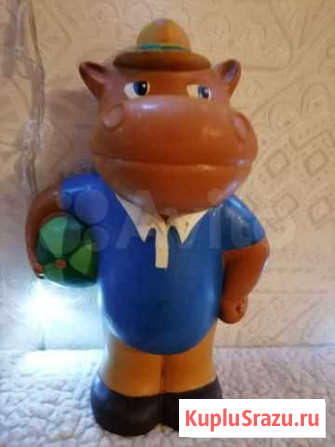 Игрушка бегемот редкий. СССР Владикавказ - изображение 1