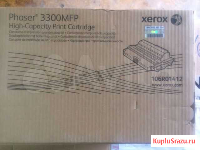 Картридж xerox 106R01412 для Phaser 3300MFP Хабаровск - изображение 1