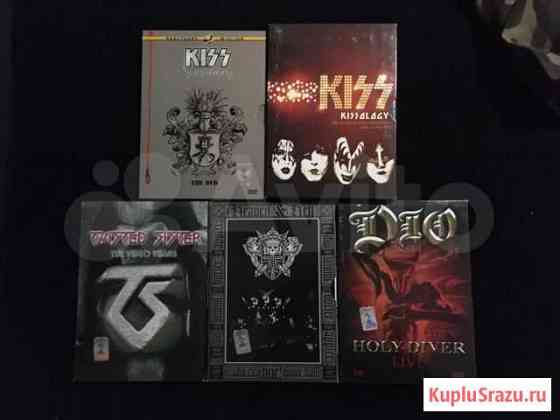 DVD kiss, Dio, Heaven and Hell, Twisted Sister Новочебоксарск