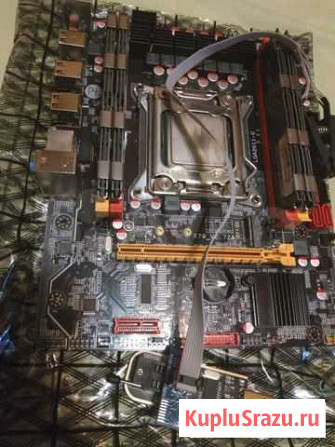 Комплект Klisire x79 v2 + E5-2640 + 16 озу Ставрополь - изображение 1
