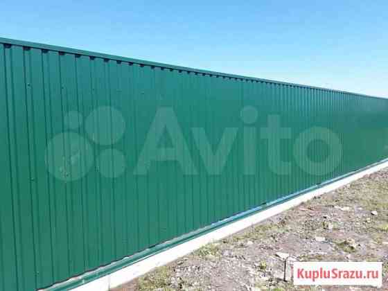 Забор из профнастила с доставкой Новосибирск