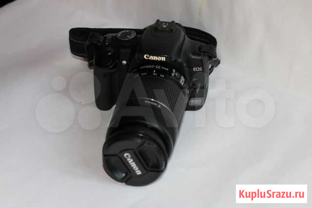 Canon 400D kit 55-250 Новосибирск - изображение 1