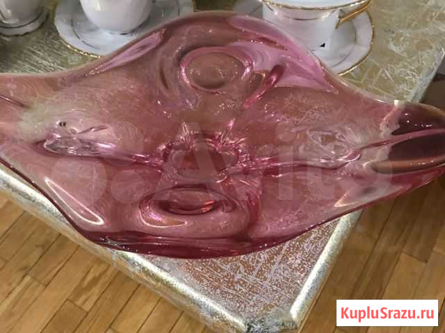 Ваза Чехия Богемское стекло Ставрополь - изображение 1