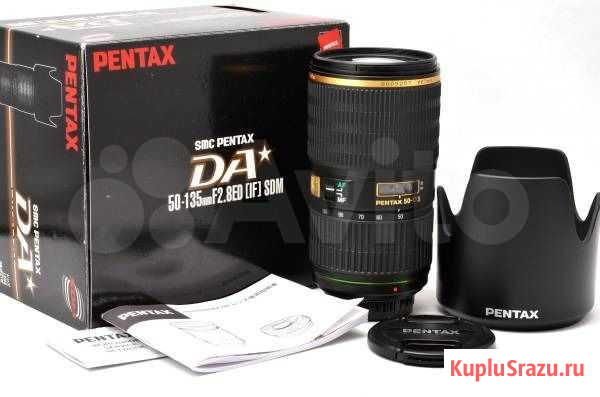 Pentax SMC DA 50-135mm f/2.8 SDM объектив Санкт-Петербург - изображение 1