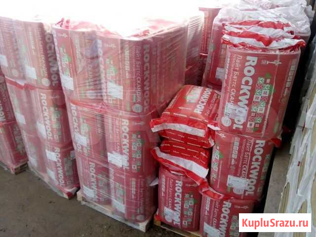 Утеплитель Rockwool Лайт Батс Скандик Краснодар - изображение 1
