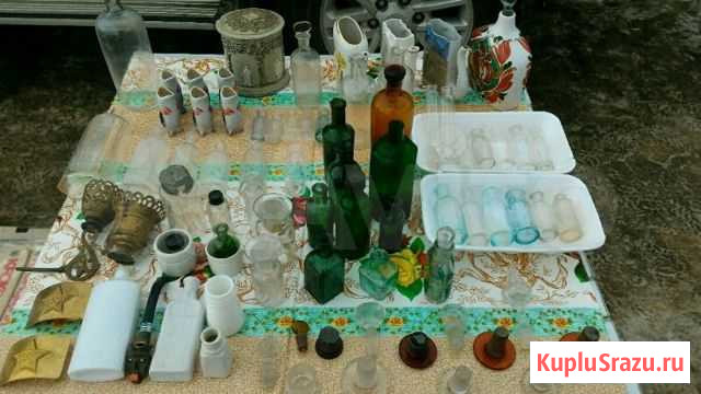Аптечные пузырьки, советская посуда Новомосковск - изображение 1